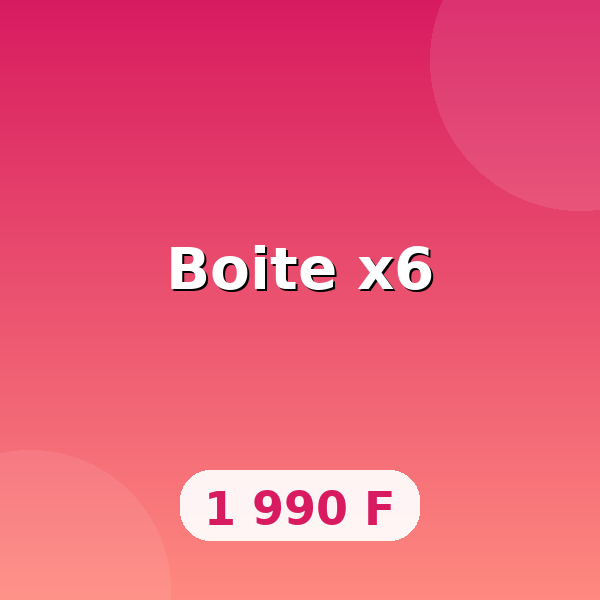Boite x6