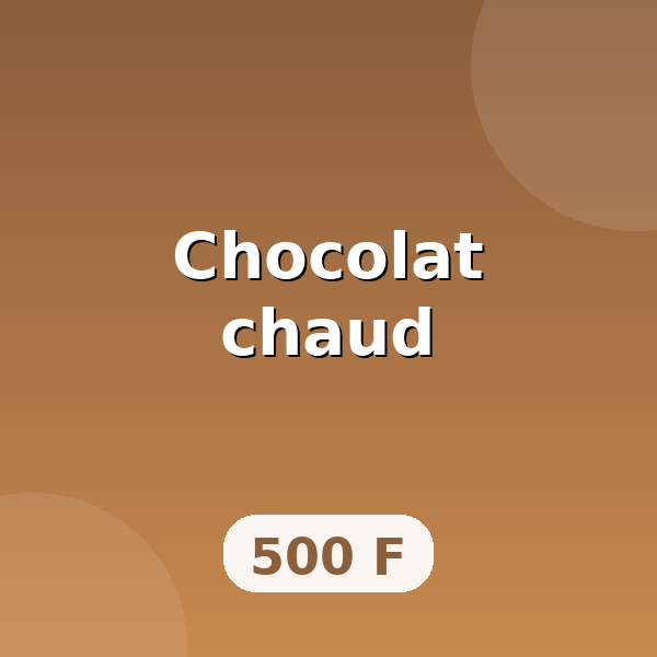 Chocolat chaud