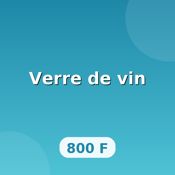 Verre de vin